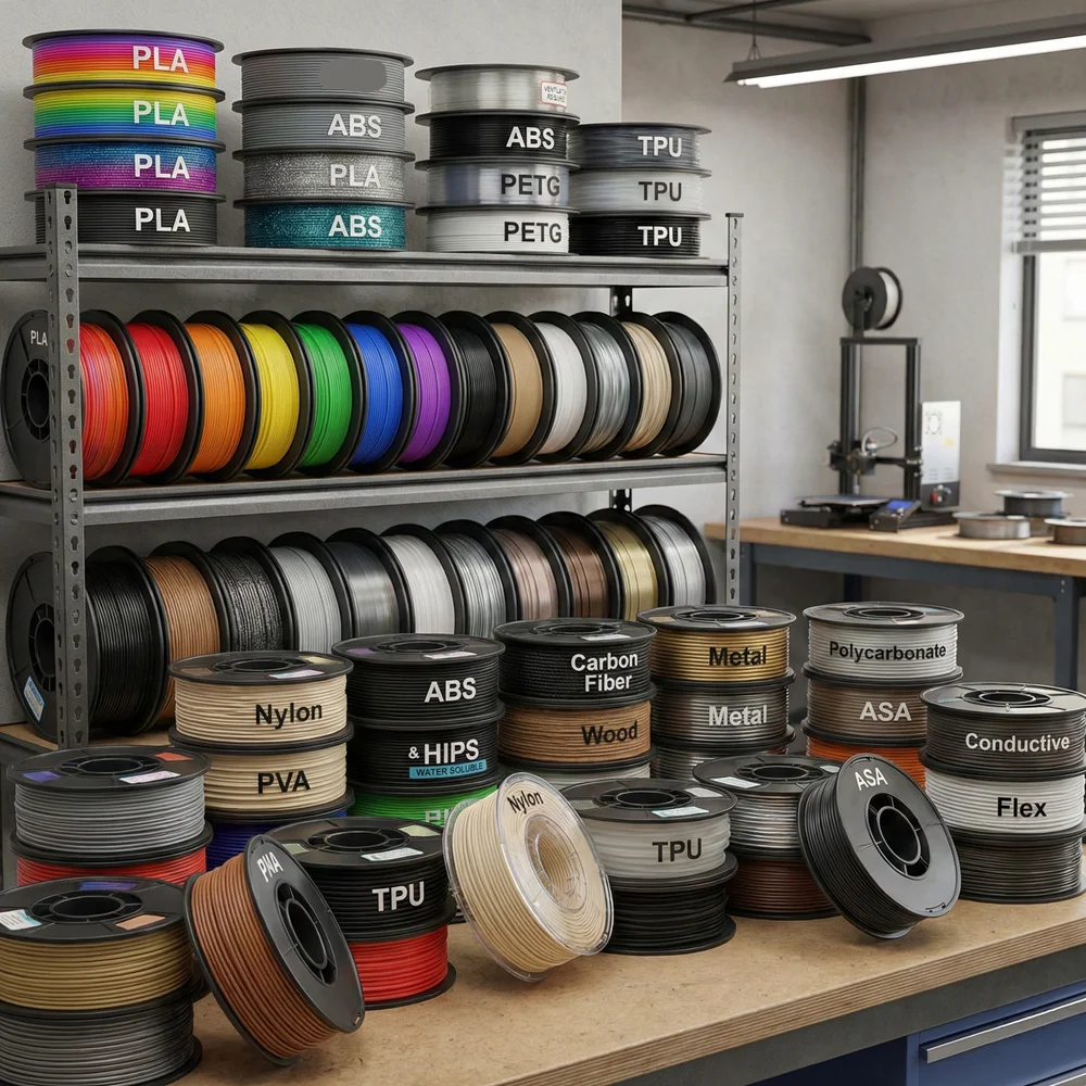 Raw Materials & Filaments
